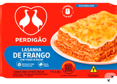 Lasanha Congelada 600g