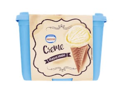 Sorvete Creme 2L